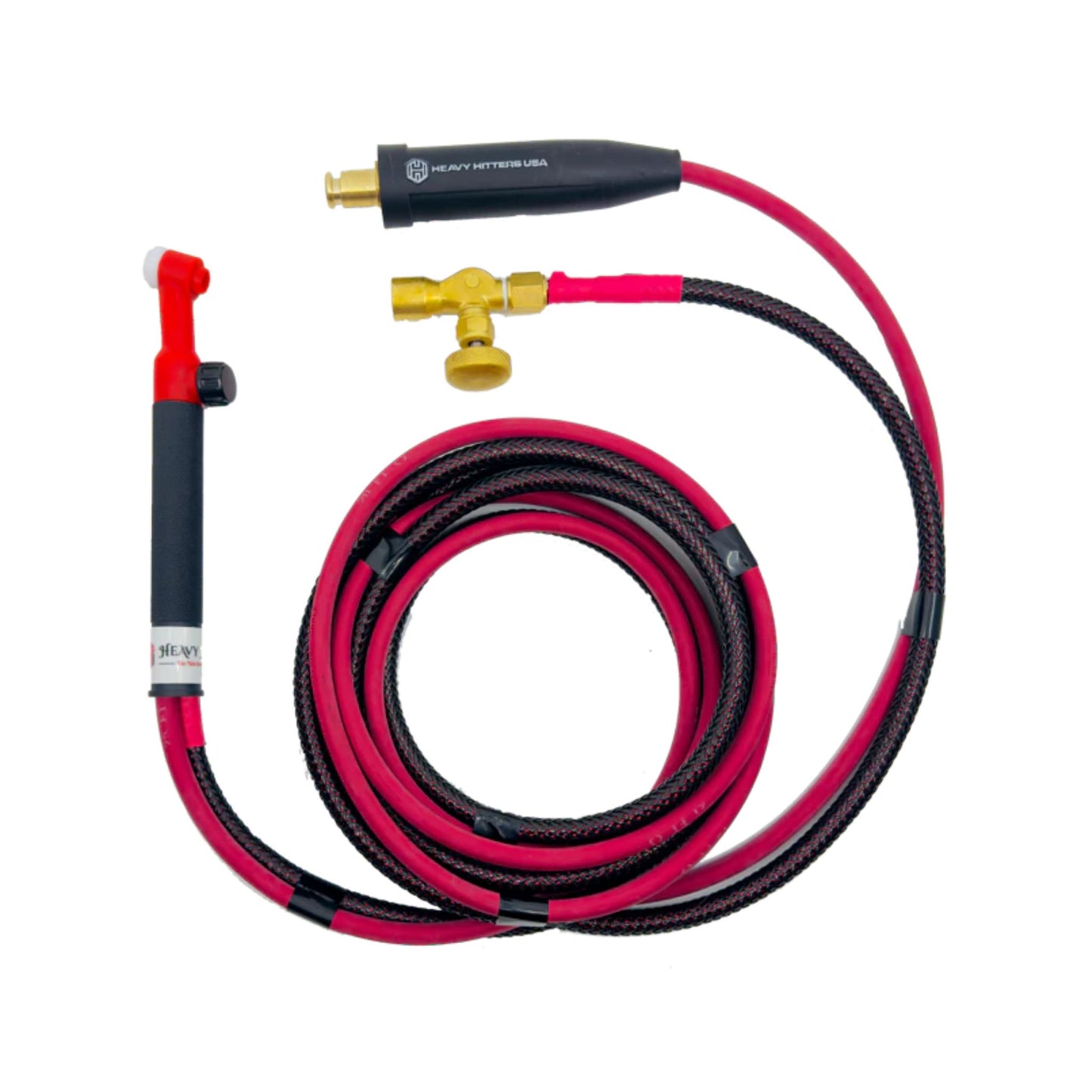 Heavy Hitters 150 Amp Flex with Valve TIG Rig 20ft Cable (9-Style MiniRig)