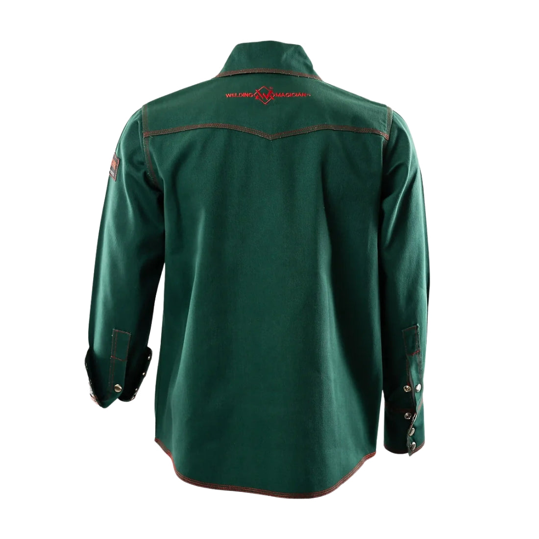 Welding Magician High-Strength Fire-Resistant Work Shirt - Green/Aztec