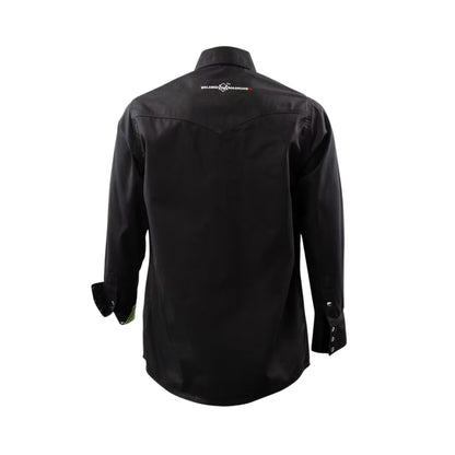 Welding Magician High-Strength Fire-Resistant Work Shirt - Black/Green
